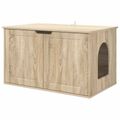 vidaXL Mačka Dom Sonoma 85 x 55 x 50,5 cm Kompozitné drevo