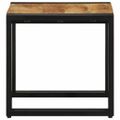 vidaXL Konferenčný stolík Hnedá 40 x 40 x 38 cm Masívne mango drevo