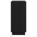 vidaXL LED komoda Čierny dub 71 x 34,5 x 75 cm Kompozitné drevo