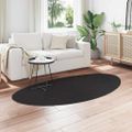 vidaXL Koberec HUARTE Čierna 100 x 200 cm Polyester