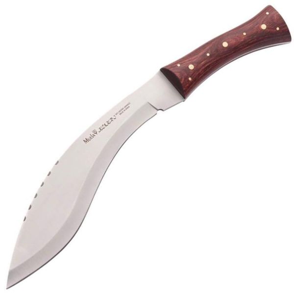 Muela KUKRI-26M nôž do prírody 26 cm, drevo Pakka, kožené puzdro