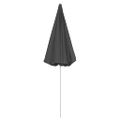 vidaXL Plážový slnečník, antracitový 240 cm