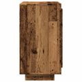 vidaXL Komoda staré drevo 80x40x75 cm kompozitné drevo
