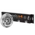 KOLIESKA NILS EXTREME PU 90x24 ČÍRE (4KS)