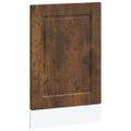 vidaXL Panel umývačky riadu Porto tmavý dub 45x1,5x57 cm kompozitné drevo