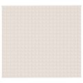vidaXL Záťažová prikrývka bledokrémová 200x225 cm 9 kg látka
