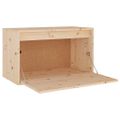 vidaXL Nástenná skrinka 60x30x35 cm masívne borovicové drevo