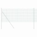 vidaXL Euro plot 0,4 x 10 m Železo potiahnuté PVC Zelená
