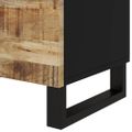 vidaXL Nočná skrinka 50x33x60 cm masívny mangovník a spracované drevo