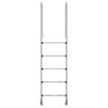 vidaXL Bazénový rebrík 54x38x211 cm 304 nehrdzavejúca oceľ