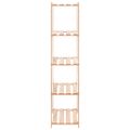 vidaXL Regály s 5 policami 2 ks 80x38x170 cm borovicový masív 250 kg