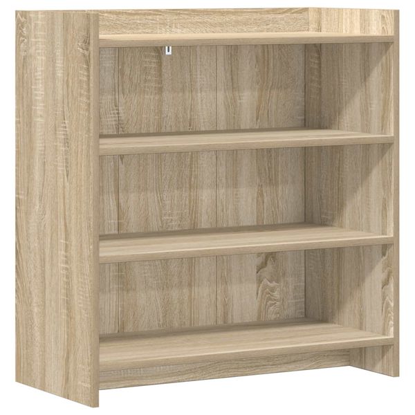 vidaXL Servírovacia skriňa Dub sonoma 75 x 36 x 80 cm Kompozitné drevo