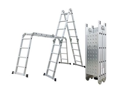 Štafle hliníkové G21 GA-SZ-4x4-4.6m multifunkčné + podlážka