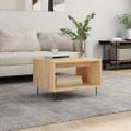 vidaXL Konferenčný stolík dub sonoma 60x50x40 cm kompozitné drevo