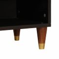 vidaXL TV skrinka Hnedá 80 x 31,5 x 46 cm Masívne mango drevo
