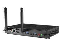 Prehrávač pre digital signage so slotom - 16 GB RAM - Intel Core i7 - SSD - 256 GB - Windows 11 Pro - 4K UHD (2160p) - 60 fps - čierna