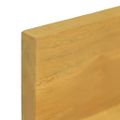 vidaXL Nástenné police 2 ks 110x10x10 cm masívne teakové drevo