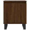 vidaXL Nočné skrinky 2 ks hnedý dub 40x30x50 cm kompozitné drevo