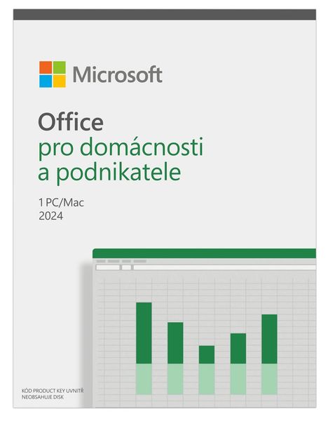 Microsoft Office 2024 pre domácnosti a podnikateľov CZ