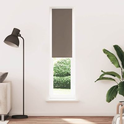 vidaXL Zatemňovacia roleta kávová 45x210 cm šírka látky 40,7 cm polyester