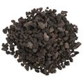 vidaXL Sopečné kamene 25 kg čierne 1-2 cm