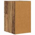 vidaXL Nočný stolík ELST 2 ks Staré drevo 29,5 x 33,5 x 50 cm