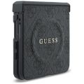 Puzdro Guess HC Magnetic 4G PU CLASSIC pre Samsung Galaxy Z Flip 8 čierne