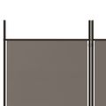 vidaXL 6-panelový paraván antracitový 300x220 cm látkový