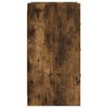 vidaXL Nočné stolíky Dymový dub 40 x 36 x 70 cm Kompozitné drevo