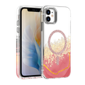 Epoxy Mag puzdro pre iPhone 11 ružová