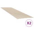vidaXL Náhradné lamely k posteli s 48 lamelami, 2 ks, 70x200 cm