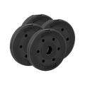 Sada bitumenových závaží 4x1,25 kg, 31 mm, REBEL ACTIVE RBA-2100