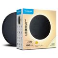 Modee LED čierna okrúhla nástenná lampa 12W 1345lm neutrálna biela (ML-LWL0015)