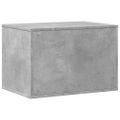 vidaXL Uzavretý box na stelivo, betónový 60x40x40 cm, kompozitné drevo