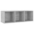 vidaXL TV skrinky 2 ks betónové sivé 107x35x37 cm drevotrieska