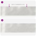vidaXL Obrubník trávnika 4 ks 450 x 25 cm Nerezová oceľ Strieborná
