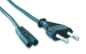 Sieťový kábel VDE 220/230V, 1,8 m (napájacie 2 piny)