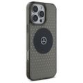Puzdro Mercedes pre iPhone 16 Pro 6,3" MEHMP16L23HCPK Hardcase MB Case Star Pattern čierne