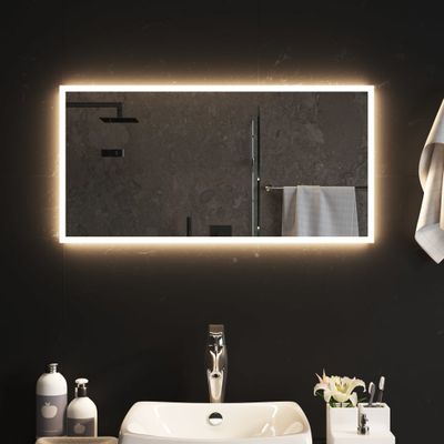vidaXL LED kúpeľňové zrkadlo 40x80 cm