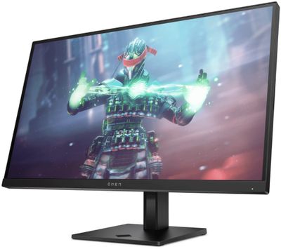 HP OMEN/27k/27"/IPS/4K UHD/144Hz/1ms/Black/2R LED monitor, herný, 27", IPS, 3840×2160, 1ms, 400cd/m2, 1000:1, 2× HDMI, DisplayPort, USB-C, 2× USB, repro, VESA, PIVOT, en. tr.