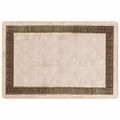 vidaXL Behúň MARSA Čierna 100 x 150 cm Polyester a PVC