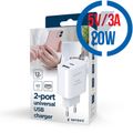 GEMBIRD TA-UC-PDQC20-W-01, Nabíjačka, USB/USB-C