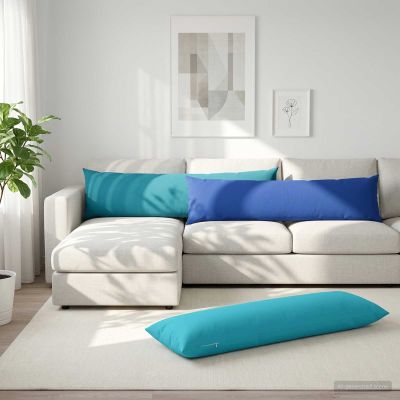 vidaXL Poťah na podložku 2 pcs HEERLEN Královská modrá 40 x 145 cm