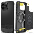 Spigen Rugged Armor Mag Magsafe puzdro pre iPhone 15 Pro 6,1" matne čierna