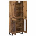 vidaXL Highboard 2 ks Staré drevo 69,5 x 34 x 180 cm