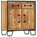 vidaXL Komoda z masívneho mangovníkového dreva 65x30x70 cm