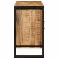 vidaXL Skrinka pod umývadlo Hnedá 71 x 33 x 58 cm Masívne mango drevo