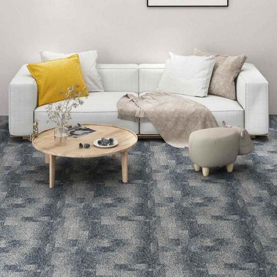 vidaXL Podlahové kobercové dlaždice 20 ks 5 m², tmavomodré
