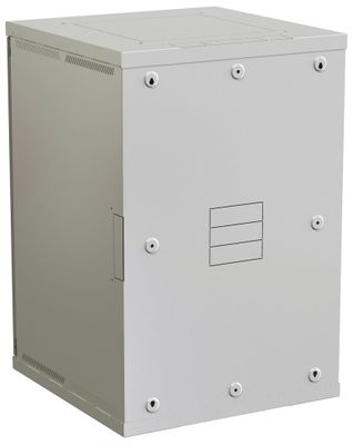 Solarix Rozvaděč nástěnný SENSA 18U 600mm, dveře sklo, RAL 7035, SENSA-18U-66-11-G Nástenný rozvadec, 18U, 600 × 600 mm, sklenené dvere, nýtovaná konstrukce, IP20, RAL 7035