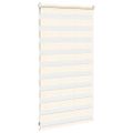 vidaXL Zebra roleta 75x100 cm šírka látky 70,9 cm polyester